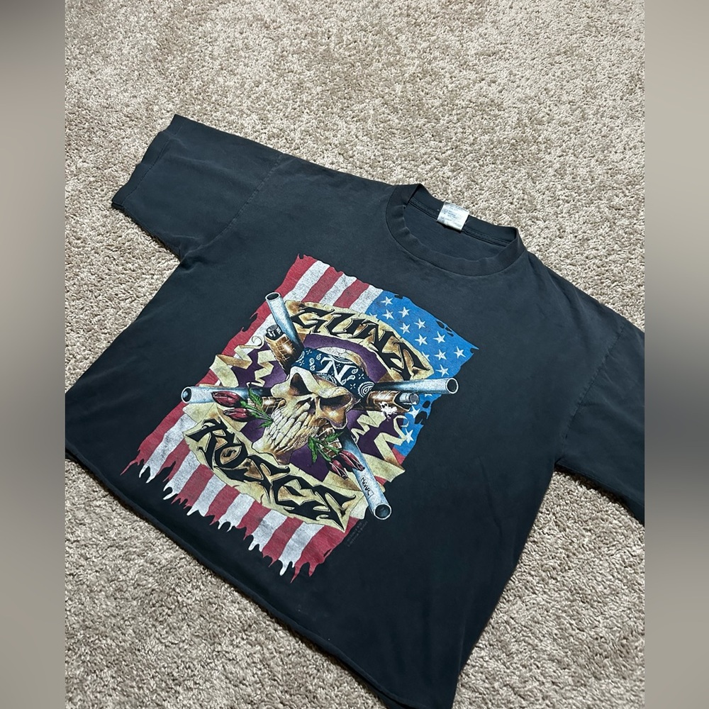 Vintage 1991 Guns N Roses Use Your Illusion Tour tee